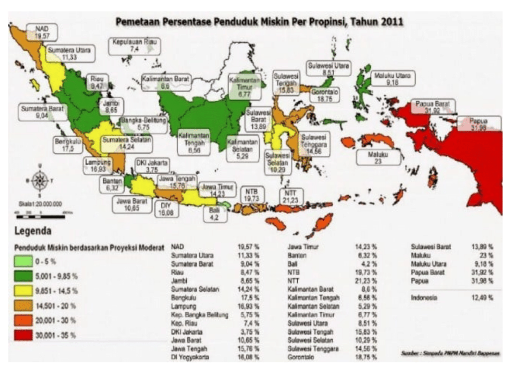 Persebaran Penduduk 8435