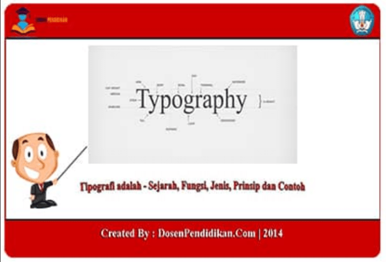 tipografi adalah